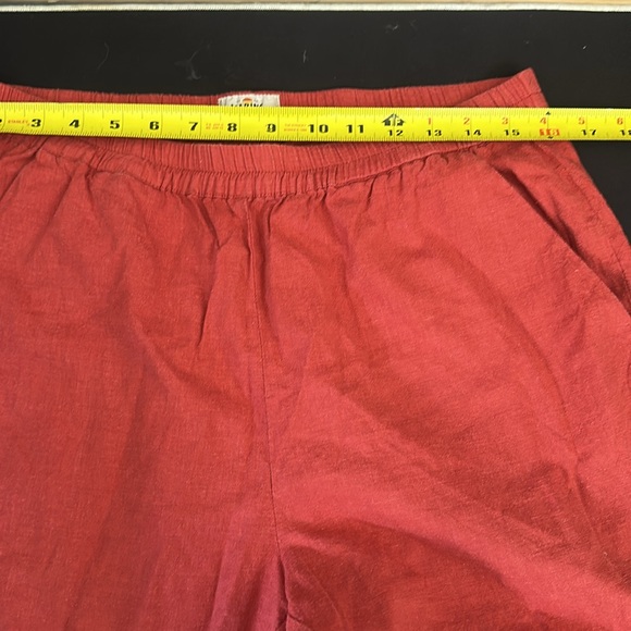 Marine Layer Allison Hemp Trouser Crop Pants Made with Hemp Size Large EUC - Picture 9 of 16